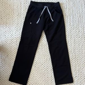 Figs Black Kade Cargo Pants Size Small
